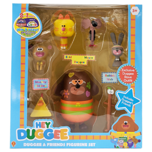 duggee figurine set